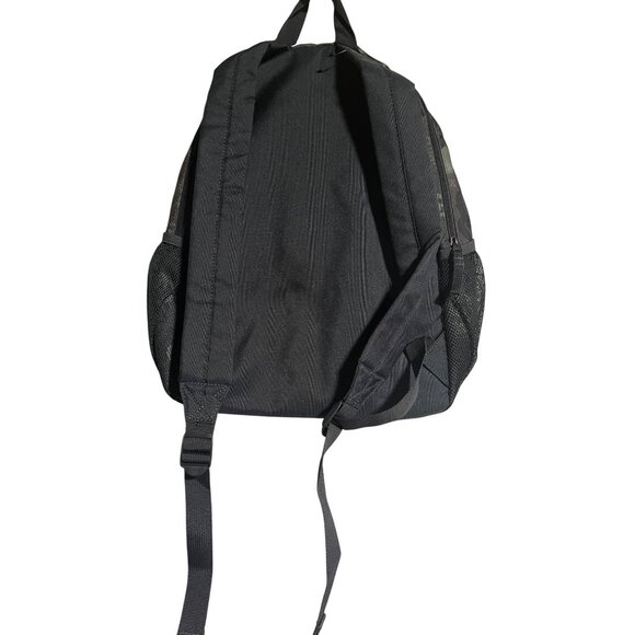 Art Class Kids Printed Backpack W/Front Pocket & Water Bottle Mesh Holders Black - Picture 2 of 9